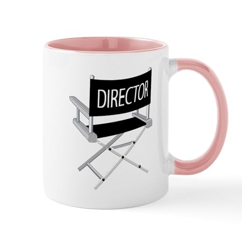 White/Pink Inside - Director Seat Mugs