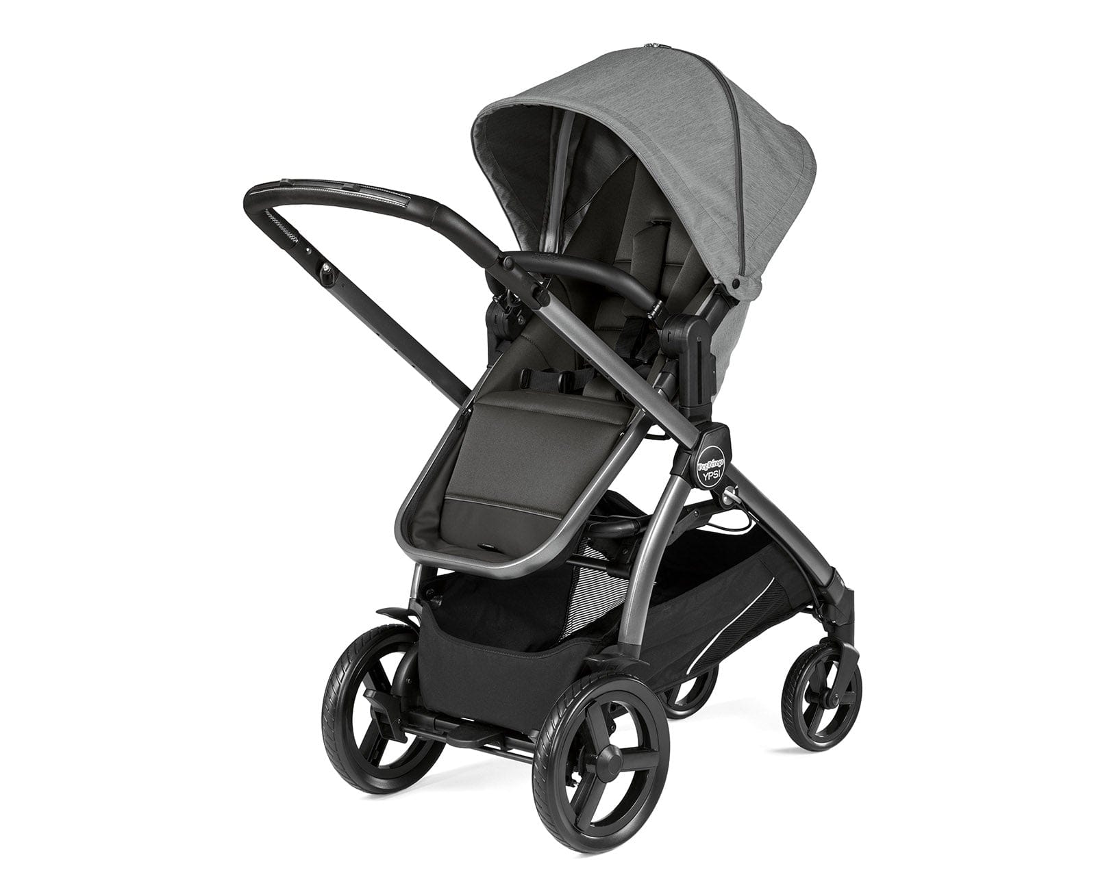 Peg Perego YPSI Travel System Stroller and Car Seat Combo - Lightweight, Compact for Easy Travel - Perfect for Newborns, Infants & Toddlers - Ideal for Airports, Shopping & Family Outings