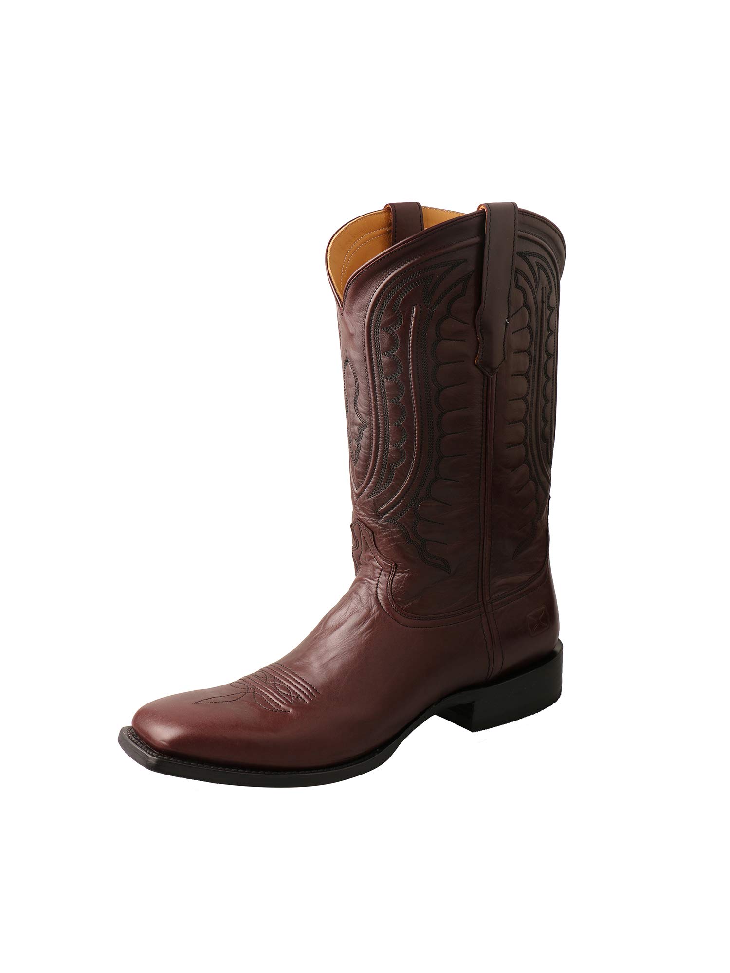 Men's Classic Rancher Boots - Genuine Leather Western Cowboy Boots for Men | Durable & Comfortable for Riding, Work & Outdoor Activities