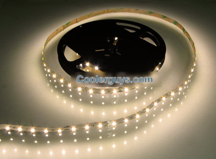 Coolerguys White 2 Meter Under Counter LED Light Kit - Dimmable Cabinet Lighting for Kitchen, Bar & Display Cases (CGWW2MD 2.5) - Perfect for Home, Office & Retail Spaces