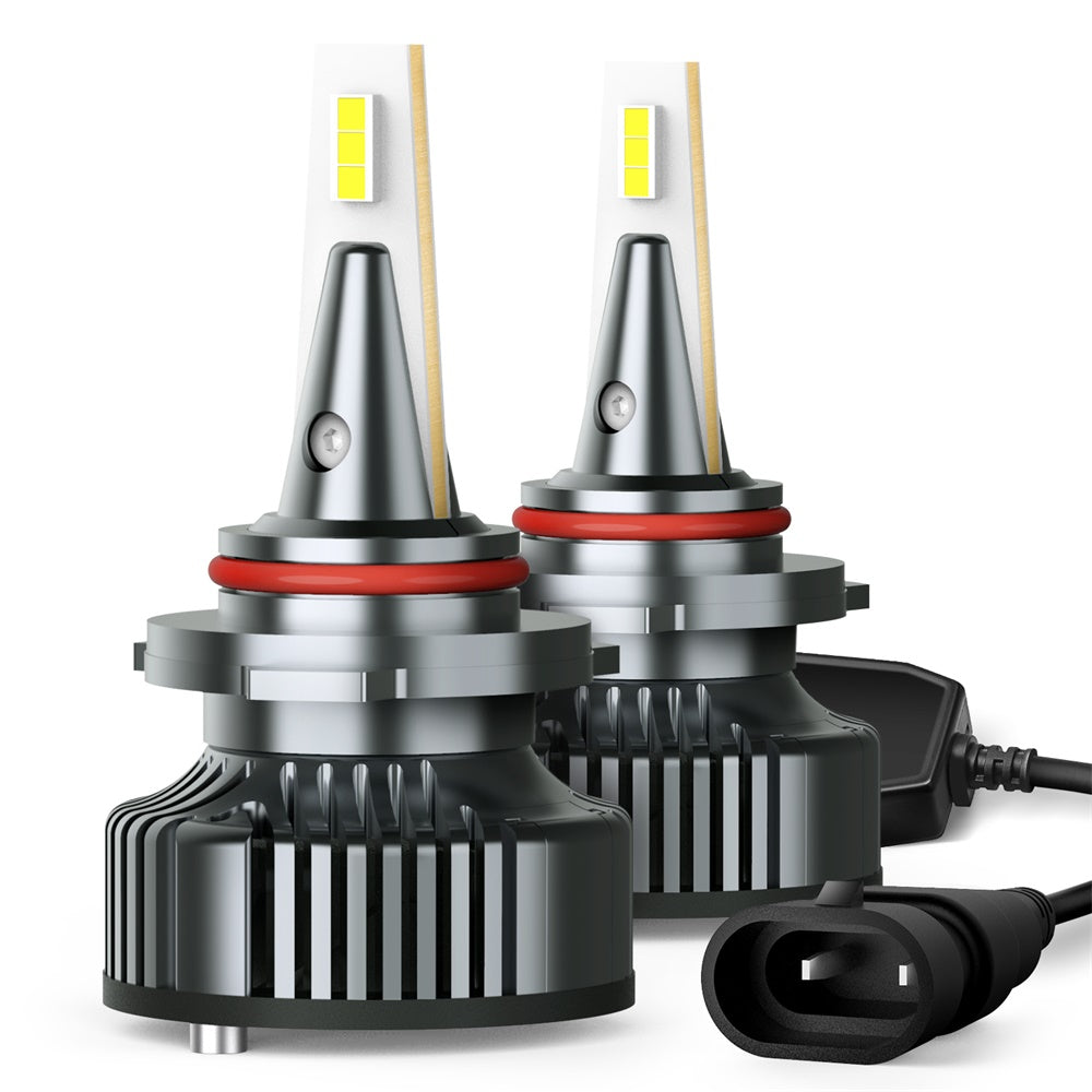 2007-2013 Toyota Tundra 9005 LED Headlight Bulbs - High Beam Replacement - Super Bright White Light for Night Driving & Off-Road Use