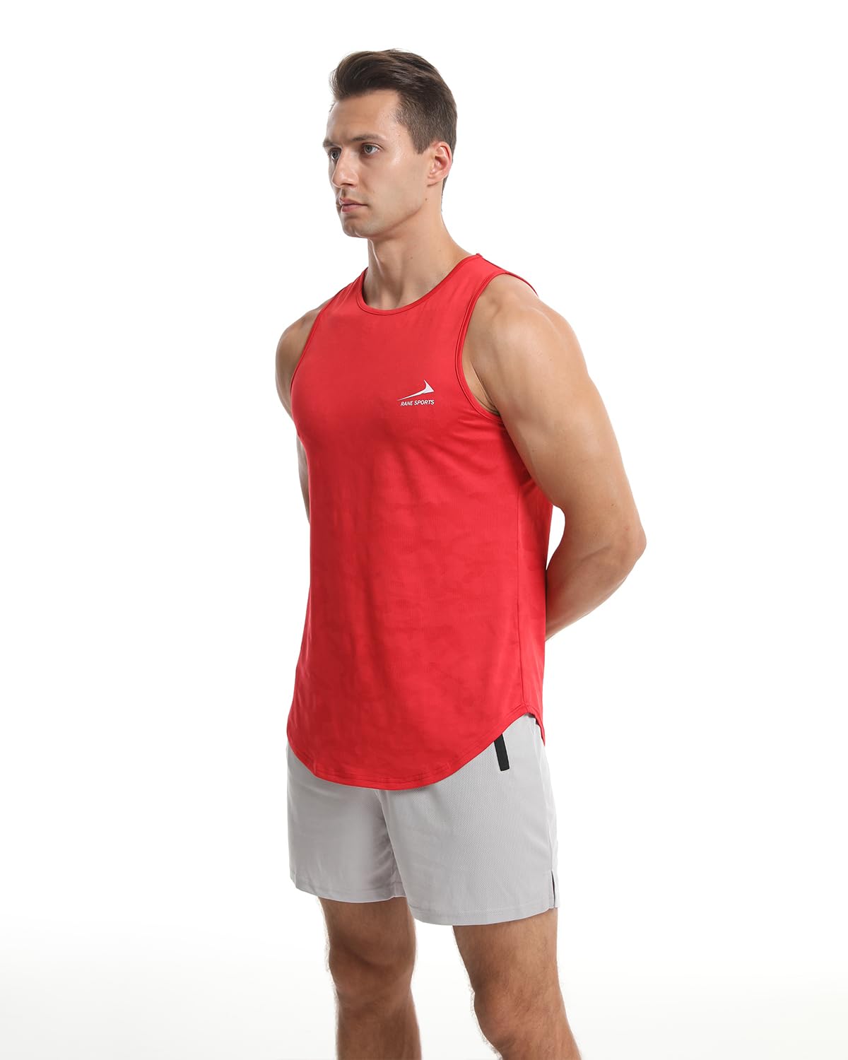 Men's Quick-Dry Workout Tank Top - Muscle Fitness Bodybuilding Running Sleeveless Shirt for Gym, Training & Outdoor Sports