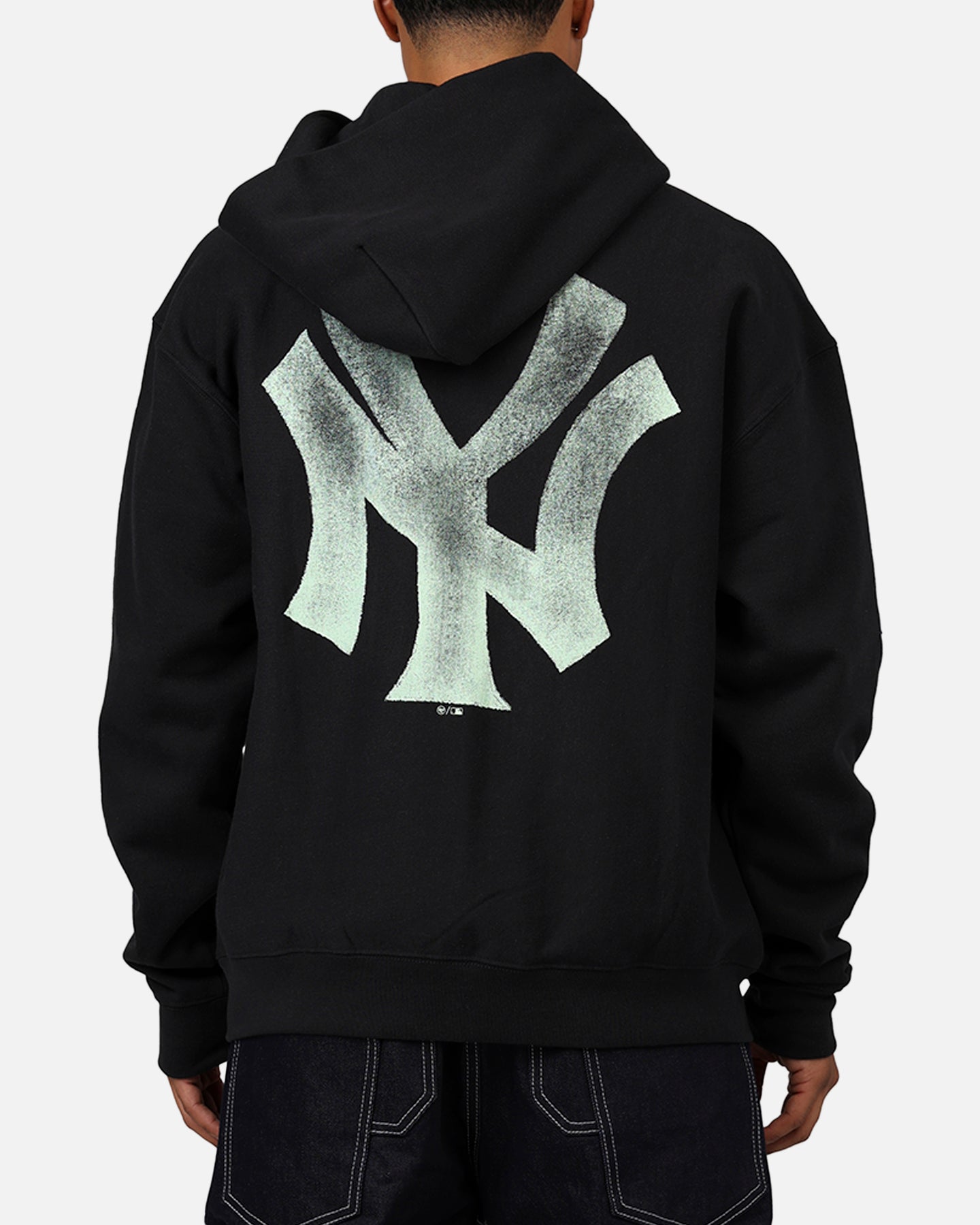New York Yankees MLB Trophy Case Premium Hoodie - Black | Official 47 Brand MLB Licensed Hooded Sweatshirt for Men & Women - Perfect for Game Day, Casual Wear & Yankees Fans