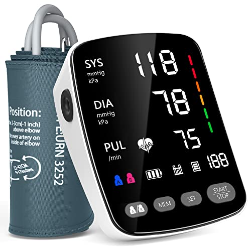 Automatic Upper Arm Blood Pressure Monitor with Large Cuff (4.5