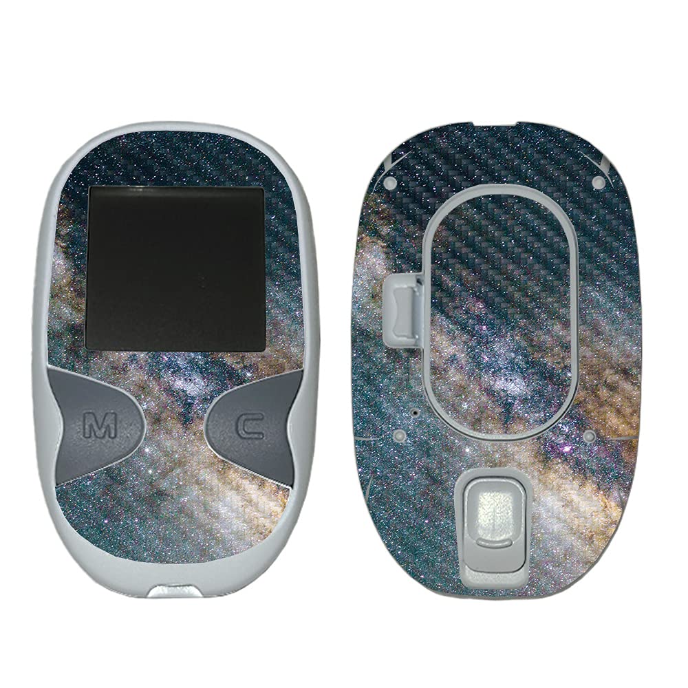 MightySkins Carbon Fiber Skin for Care Touch Glucose Meter - Protective Durable Textured Cover | Easy to Apply | Made in USA | Perfect for Diabetics & Daily Glucose Monitoring