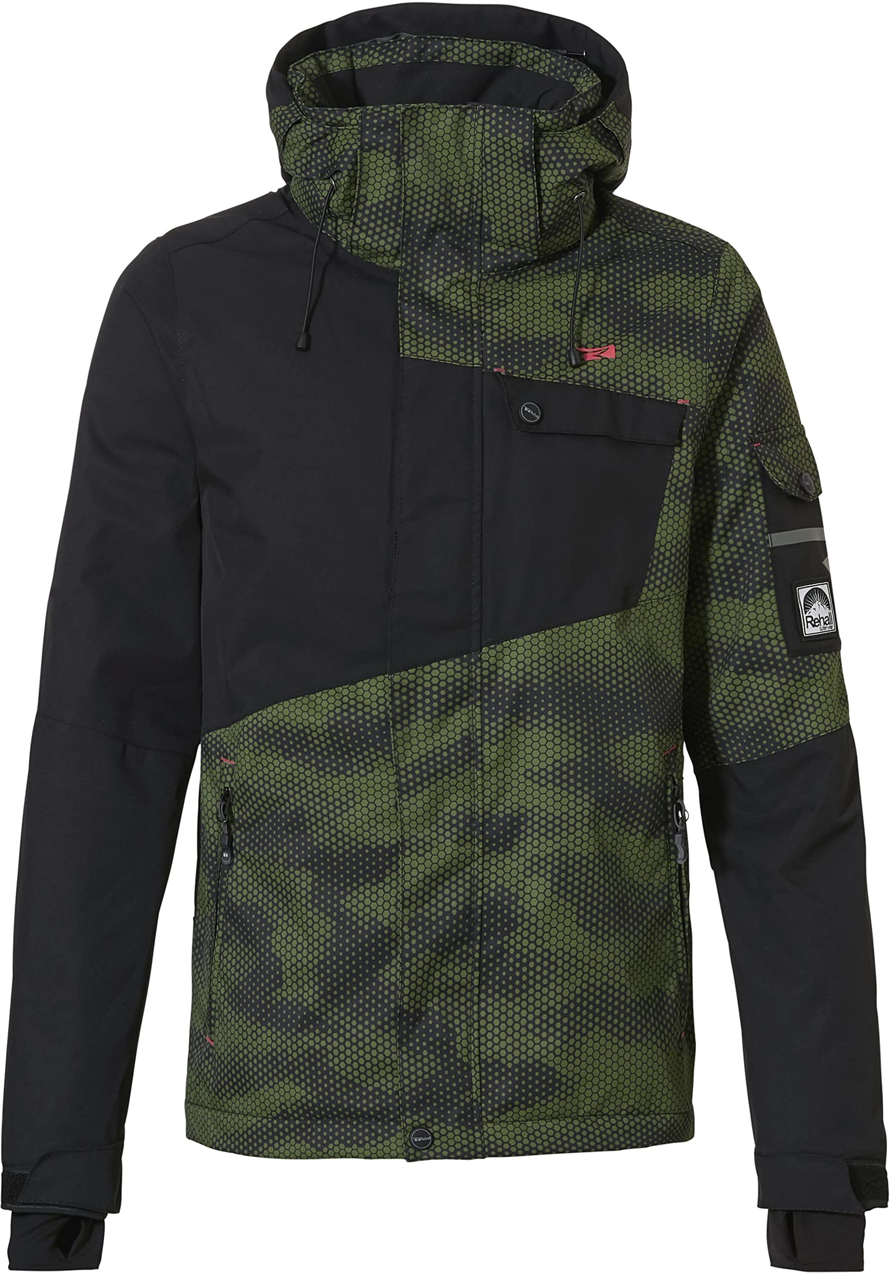 Rehall Isac Men's Waterproof Snowboard Jacket - Insulated Winter Ski Coat for Snowboarding & Outdoor Activities