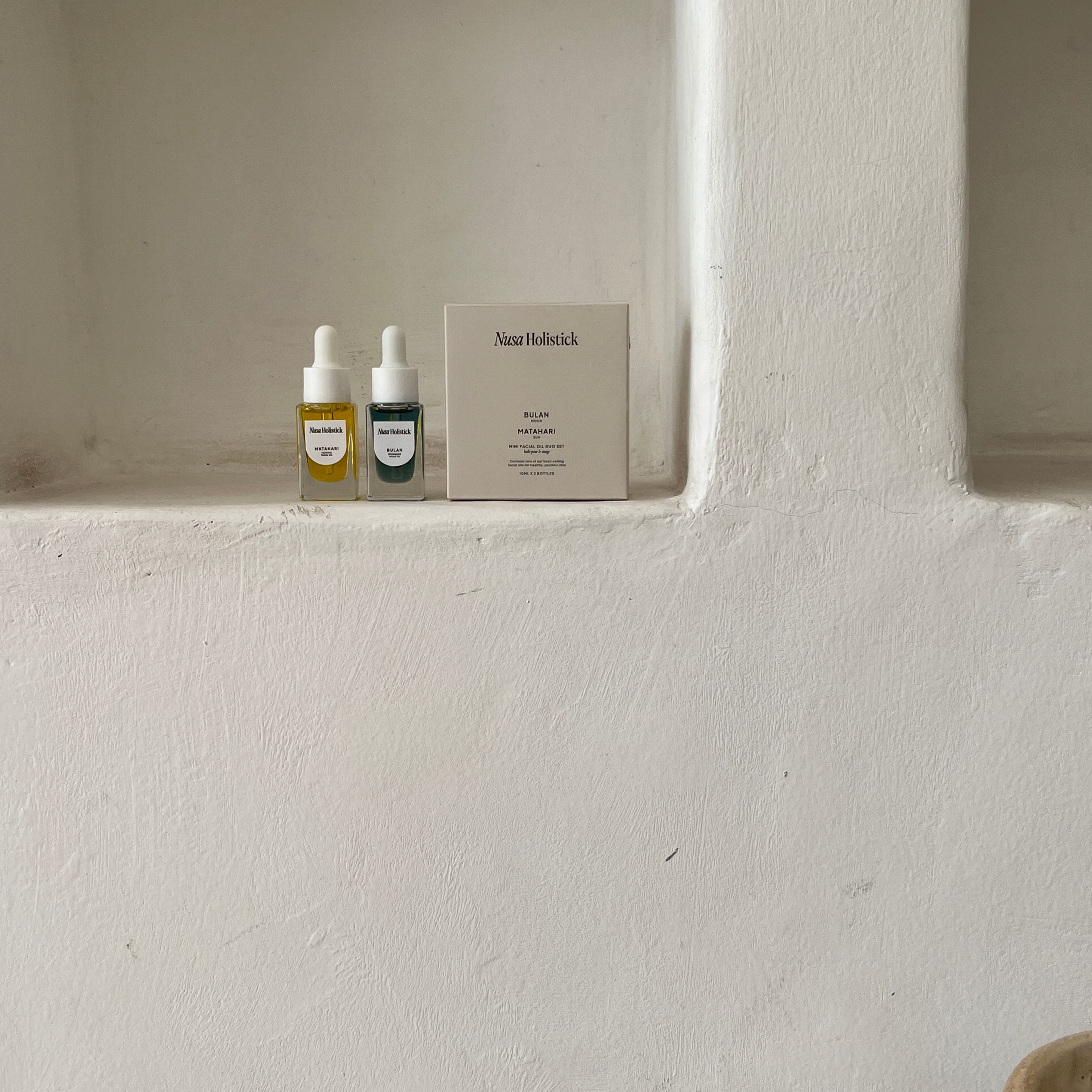 Mini Facial Oil Duo Set - Hydrating & Nourishing Skincare for Dry & Sensitive Skin | Perfect for Travel & Daily Glow Routine