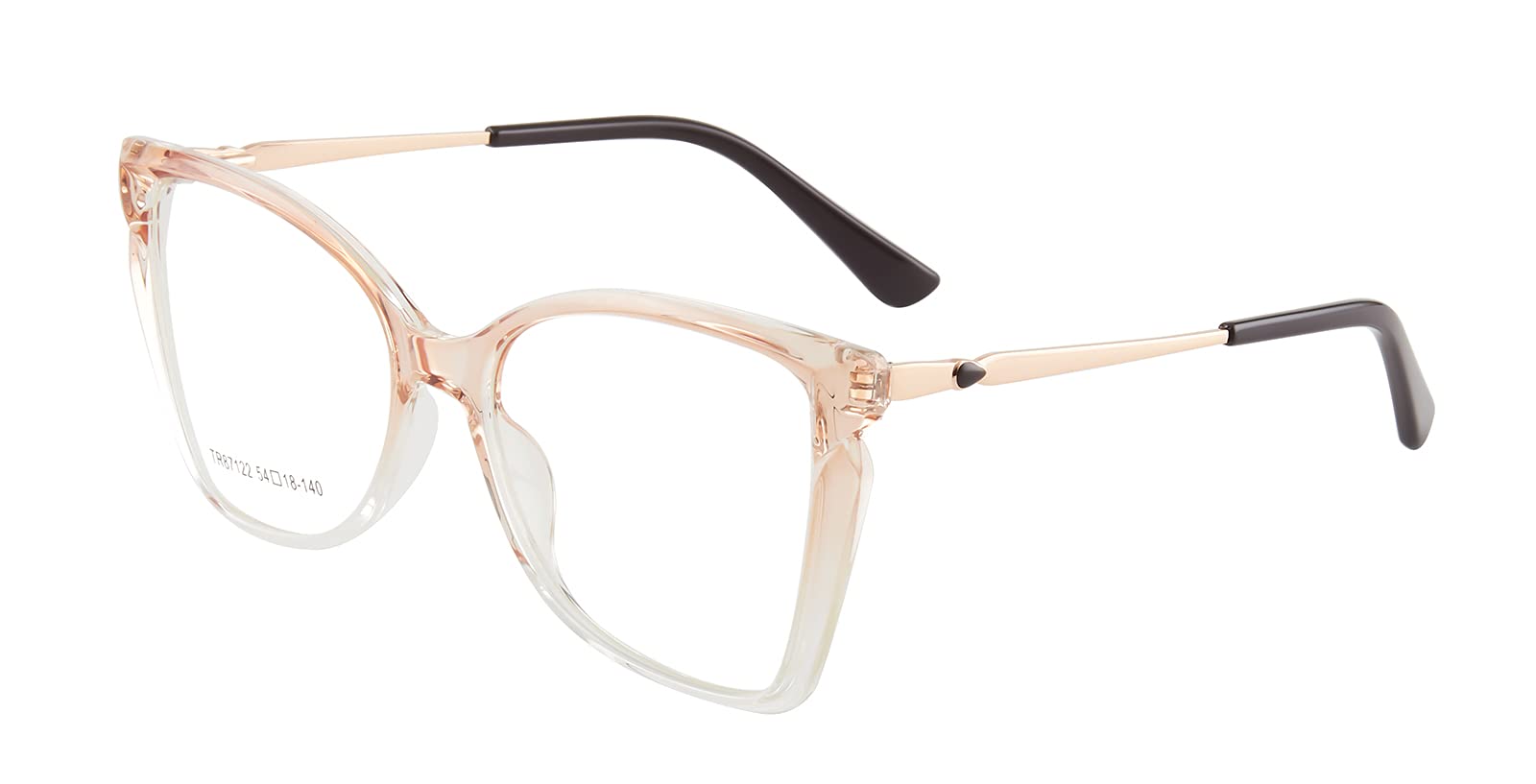 Blue Light Blocking Glasses for Women - TR90 Butterfly Frame Computer Glasses | Anti-Eye Strain, Fashion Eyewear for Office Work & Screen Time