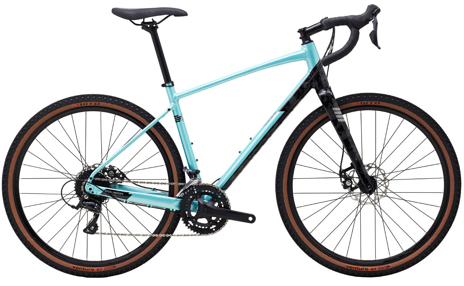 Polygon Bend R2 650B Gravel Bike - Lightweight Aluminum Frame, Versatile Off-Road & Adventure Cycling for Men & Women - Perfect for Trail Riding, Commuting & Bikepacking