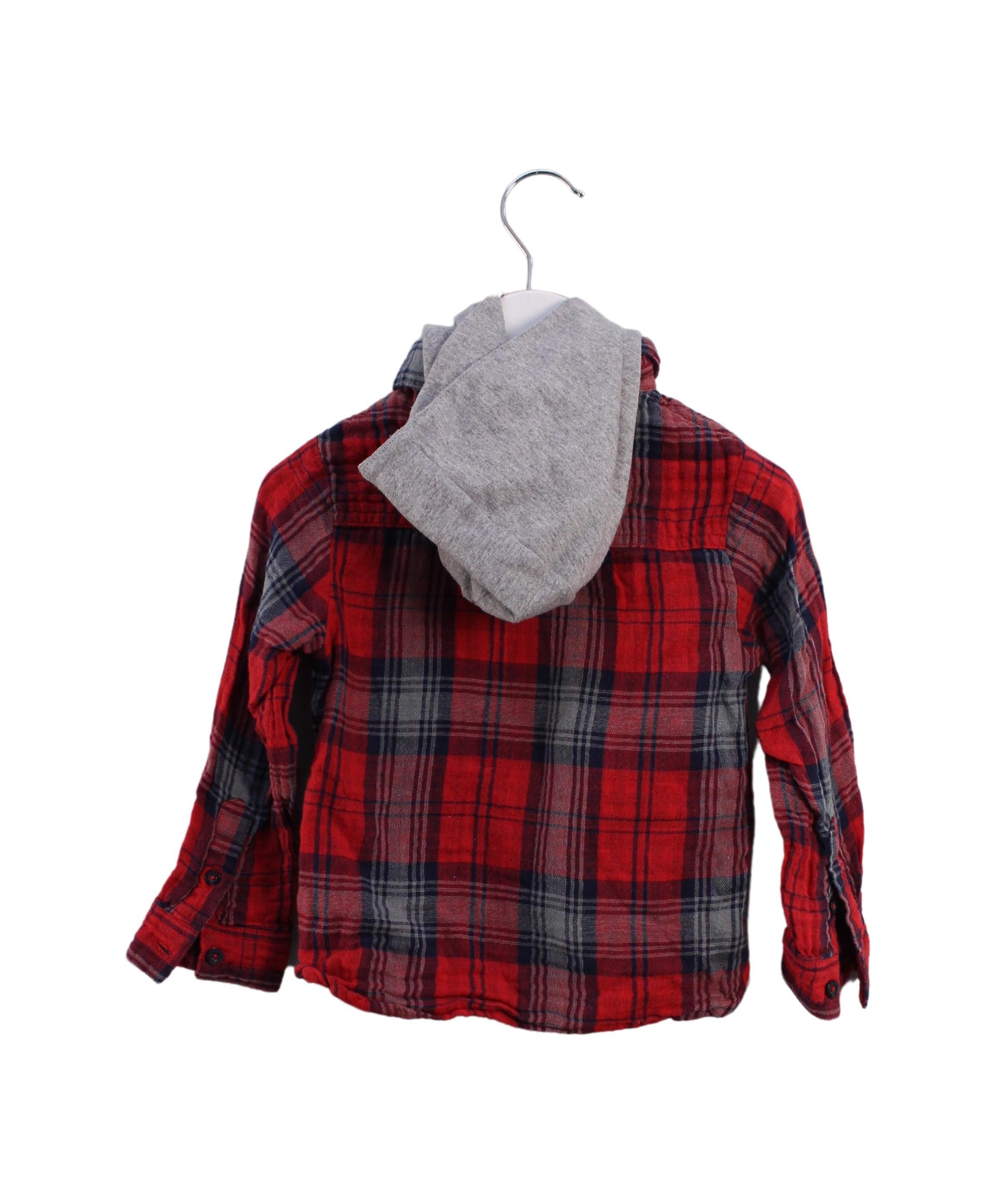 Armani Hooded Shirt for Boys 18 Months | Premium Cotton Zip-Up Hoodie for Toddlers | Perfect for Playdates, Daycare & Outdoor Adventures