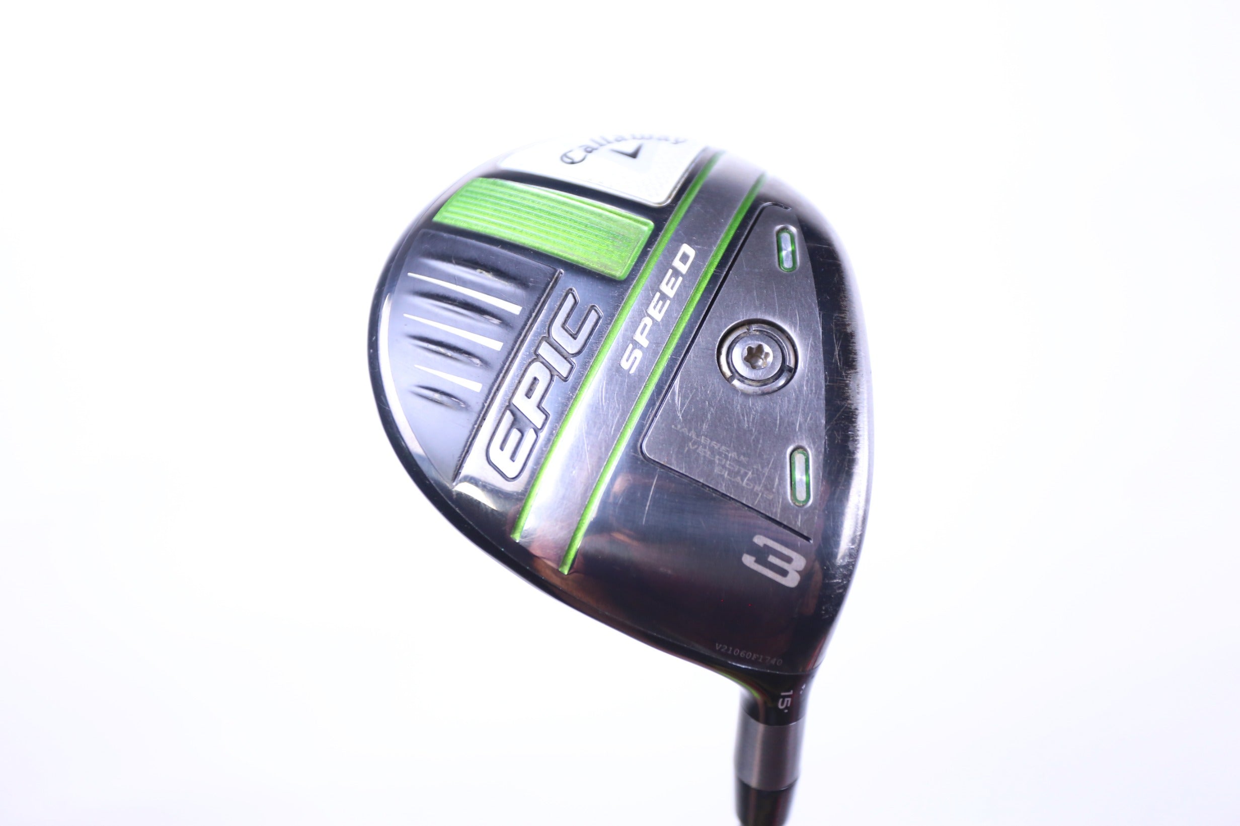 Used Callaway Epic Speed 3 Wood Golf Club - Right Handed 15° Stiff Flex Driver for Men - Perfect for Long Fairway Shots & Improving Distance Control