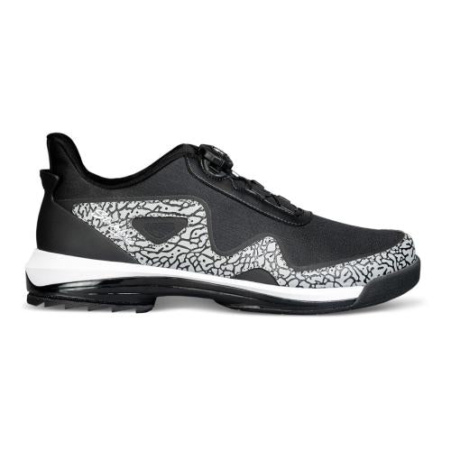 KR Strikeforce TPC Gladiator Black/Stone Men's Bowling Shoes - Premium Sliding Performance for League Play & Tournament Bowling