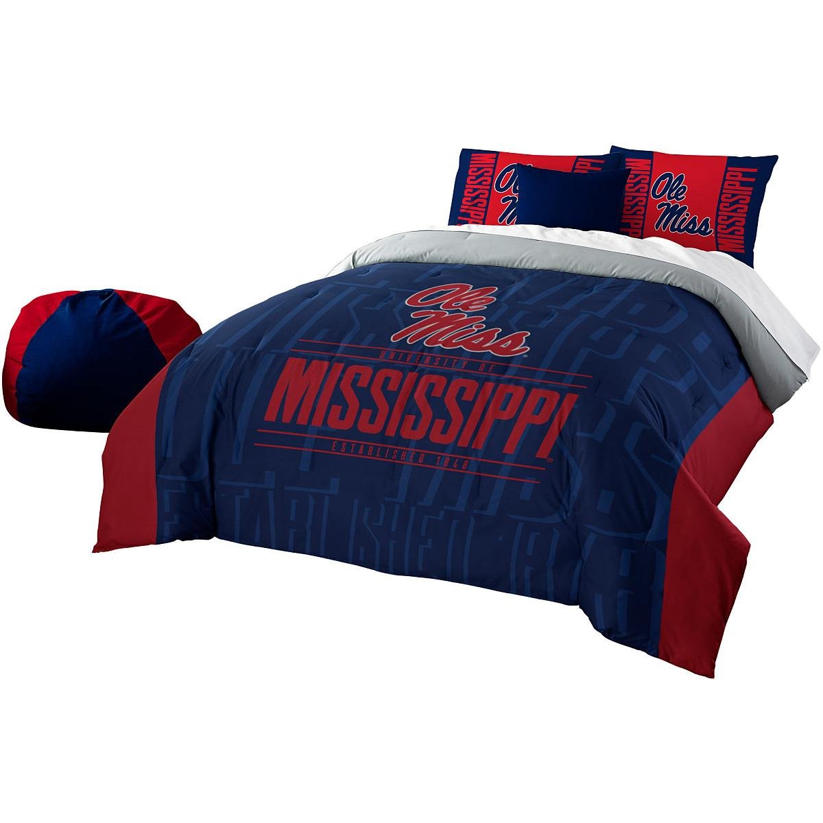 Northwest NCAA Unisex Comforter and Sham Set - Soft College Bedding for Dorms, Home Decor & Gift Ideas