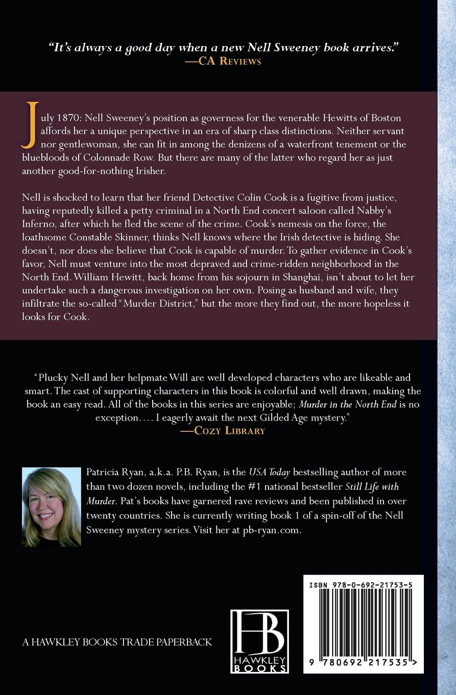 Murder in the North End - Nell Sweeney Mystery Series Book | Historical Crime Novel Set in Boston | Perfect for Mystery Lovers & Book Club Discussions