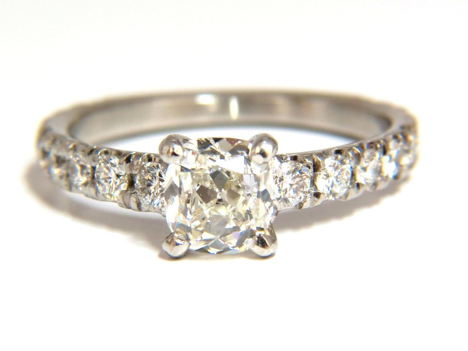 1.71ct GIA Certified Cushion Cut Diamond Engagement Ring in Platinum (I/VS) - Perfect for Proposals, Anniversaries & Special Occasions