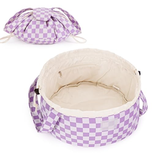 Purple Checkerboard