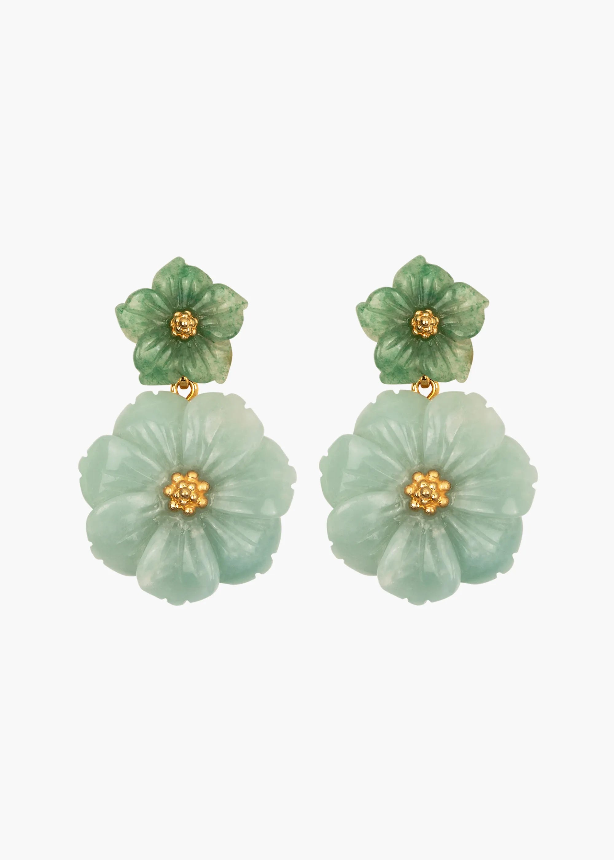 Corinne Amazonite Earrings – Elegant Handmade Gemstone Jewelry for Women – Perfect for Weddings, Parties & Everyday Wear