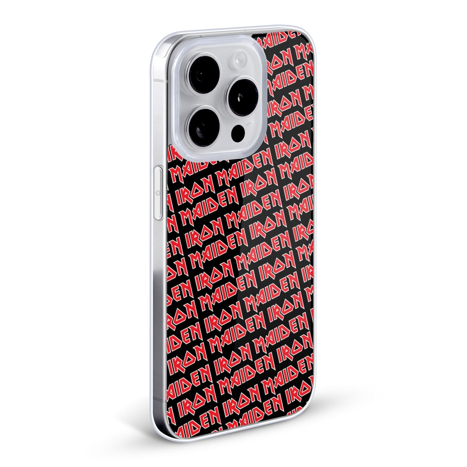 Official Iron Maiden Licensed iPhone 11 Pro Max Case - Soft Gel Phone Cover with Band Logo Design - Perfect for Music Fans, Concerts & Everyday Protection