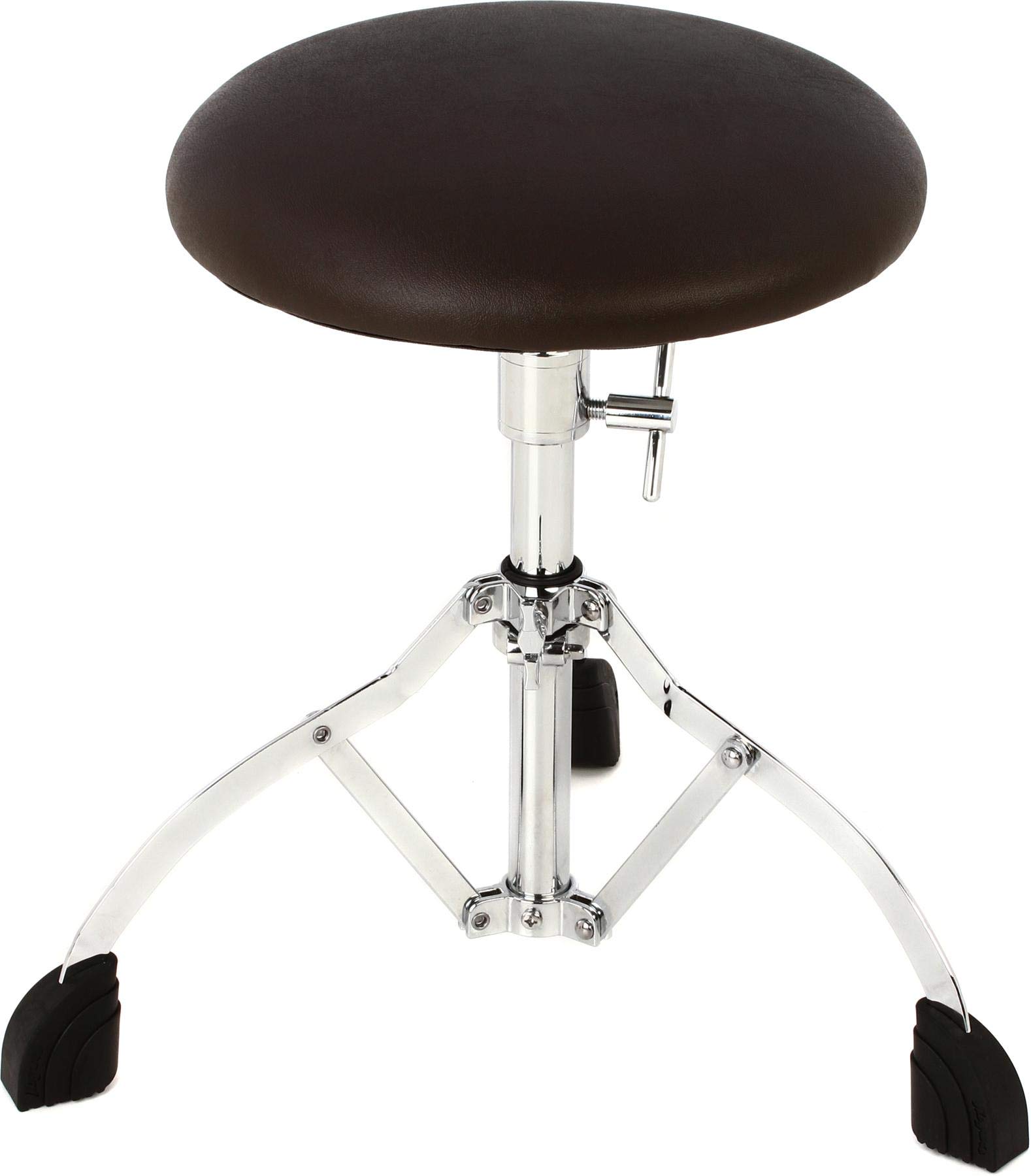 Best Drum Throne Stool for Drummers - Adjustable Height & Padded Seat - Heavy Duty & Comfortable Drum Throne for Long Playing Sessions - Perfect for Live Performances, Studio Recording & Practice