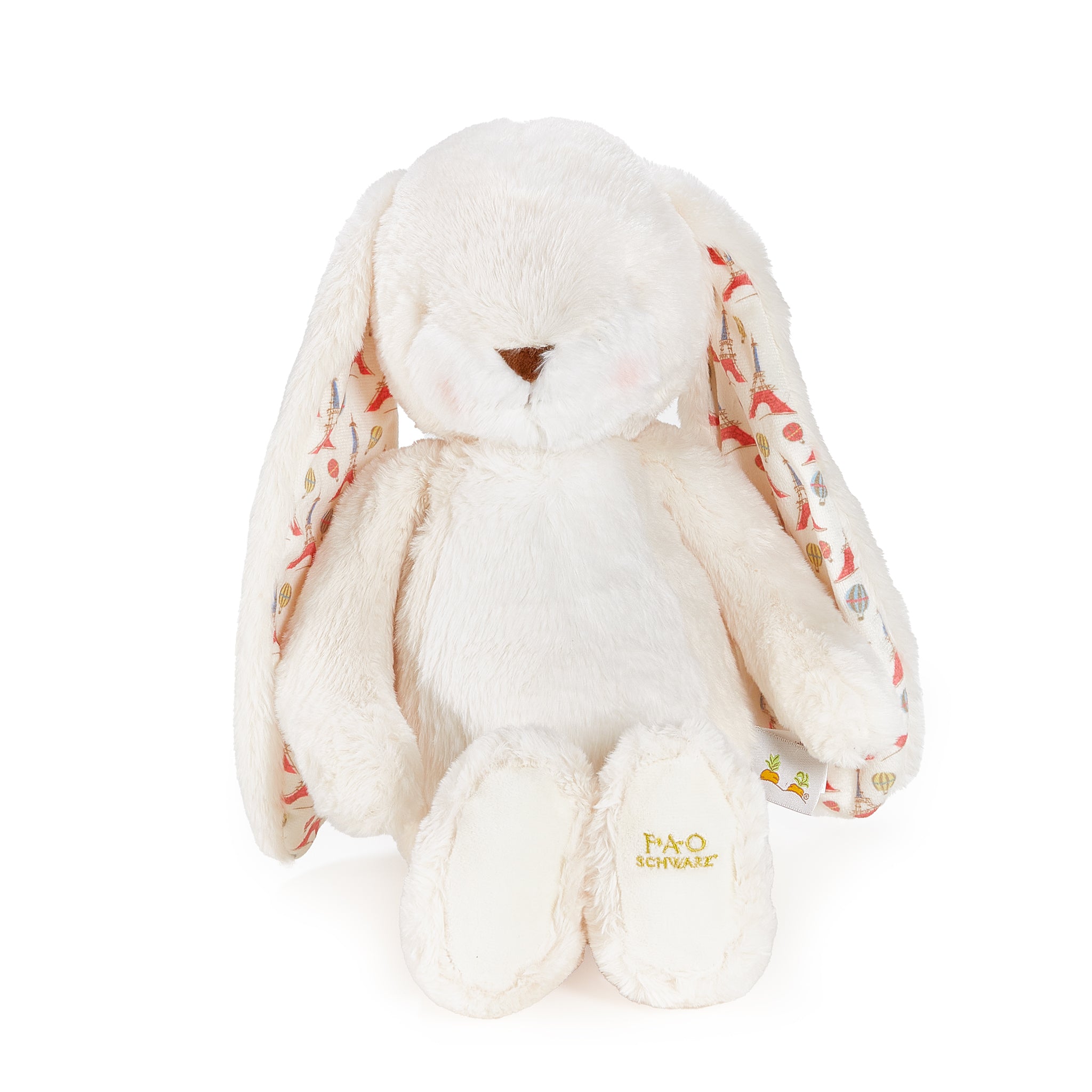 FAO Schwarz Sweet 16 Floppy Nibble Bunny - Cute Plush Stuffed Animal Toy for Girls, Perfect Birthday Gift & Valentine's Day Present - Great for Bedroom Decor, Party Favors and Cuddling Companions