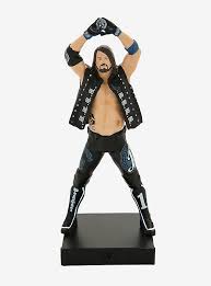 AJ Styles WWE Championship Collection Eaglemoss Hero Figurine - Perfect for Wrestling Fans, Collectors & Home/Office Display