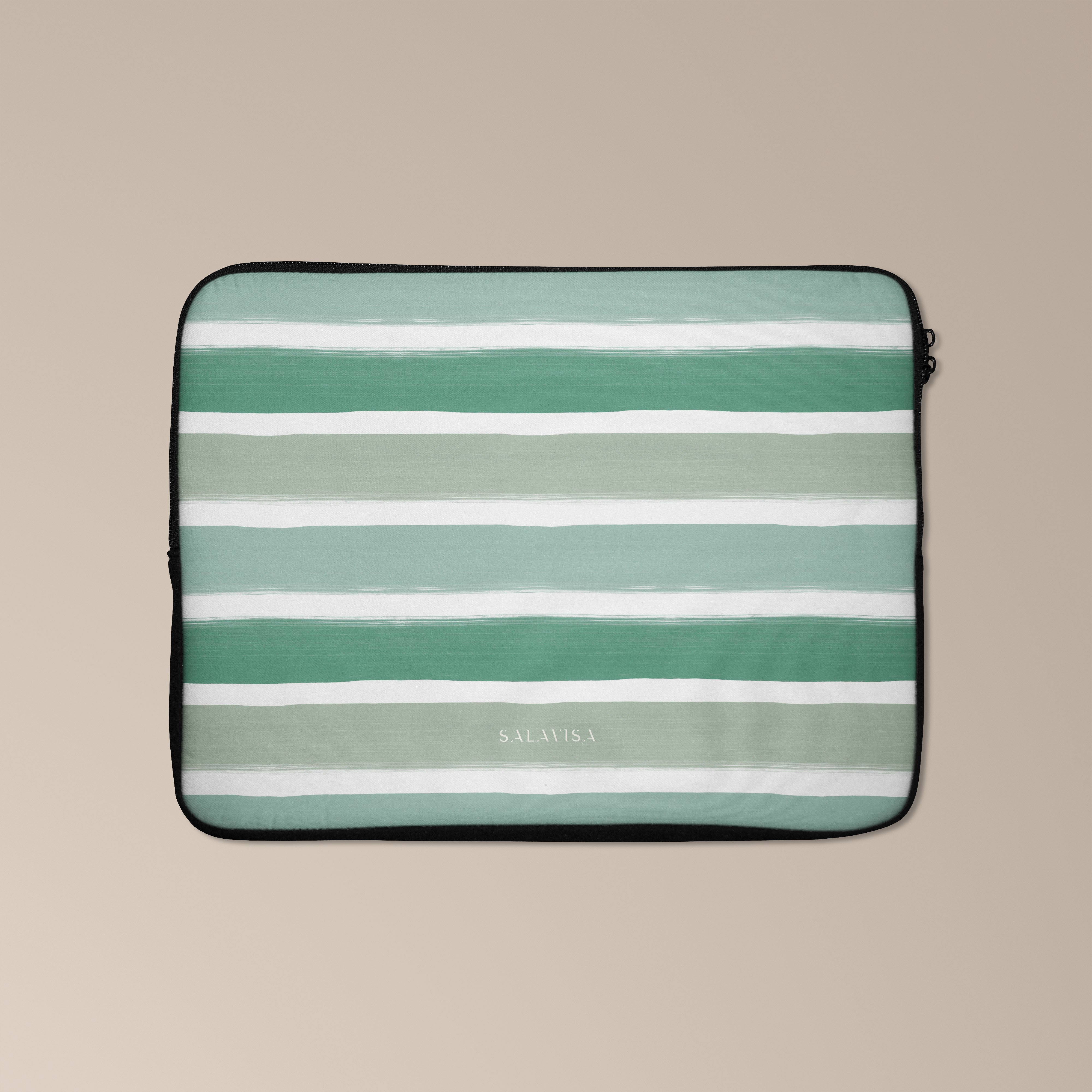 Premium Mint Green Laptop Sleeve with Shockproof Protection - 13-15 Inch Laptop Case for MacBook, Dell, HP - Perfect for Office, Travel & School Use