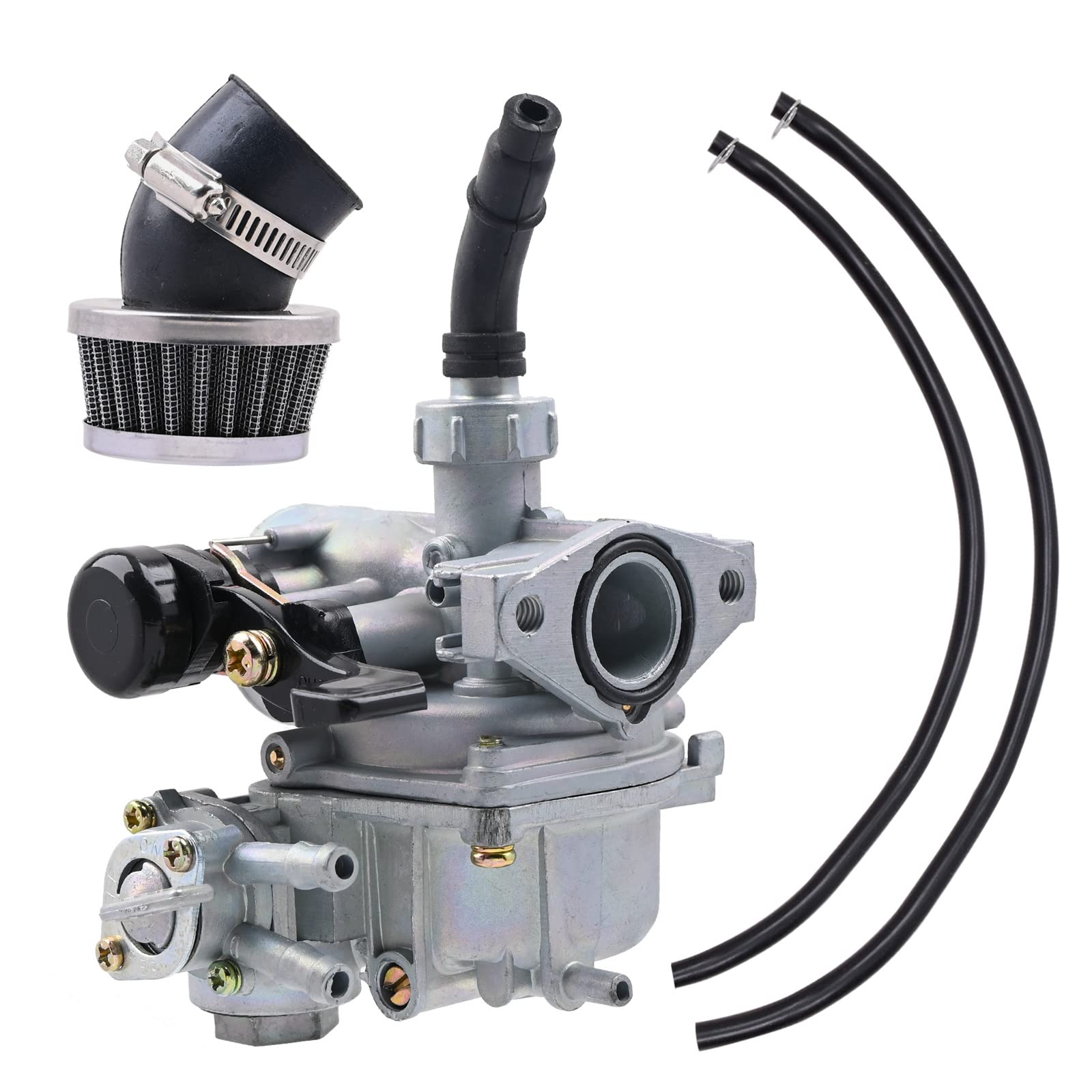 Honda ATC70 ATC 70 Motorcycle Carburetor with Air Filter - Compatible with 1978-1985 3-Wheeler ATV - Perfect for Engine Performance & Restoration Projects