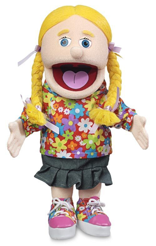36cm Nevaeh Small Hand Puppet - Soft Plush Animal Puppet for Kids, Storytelling & Interactive Play (Code 6) | Perfect for Classroom, Theater & Family Fun