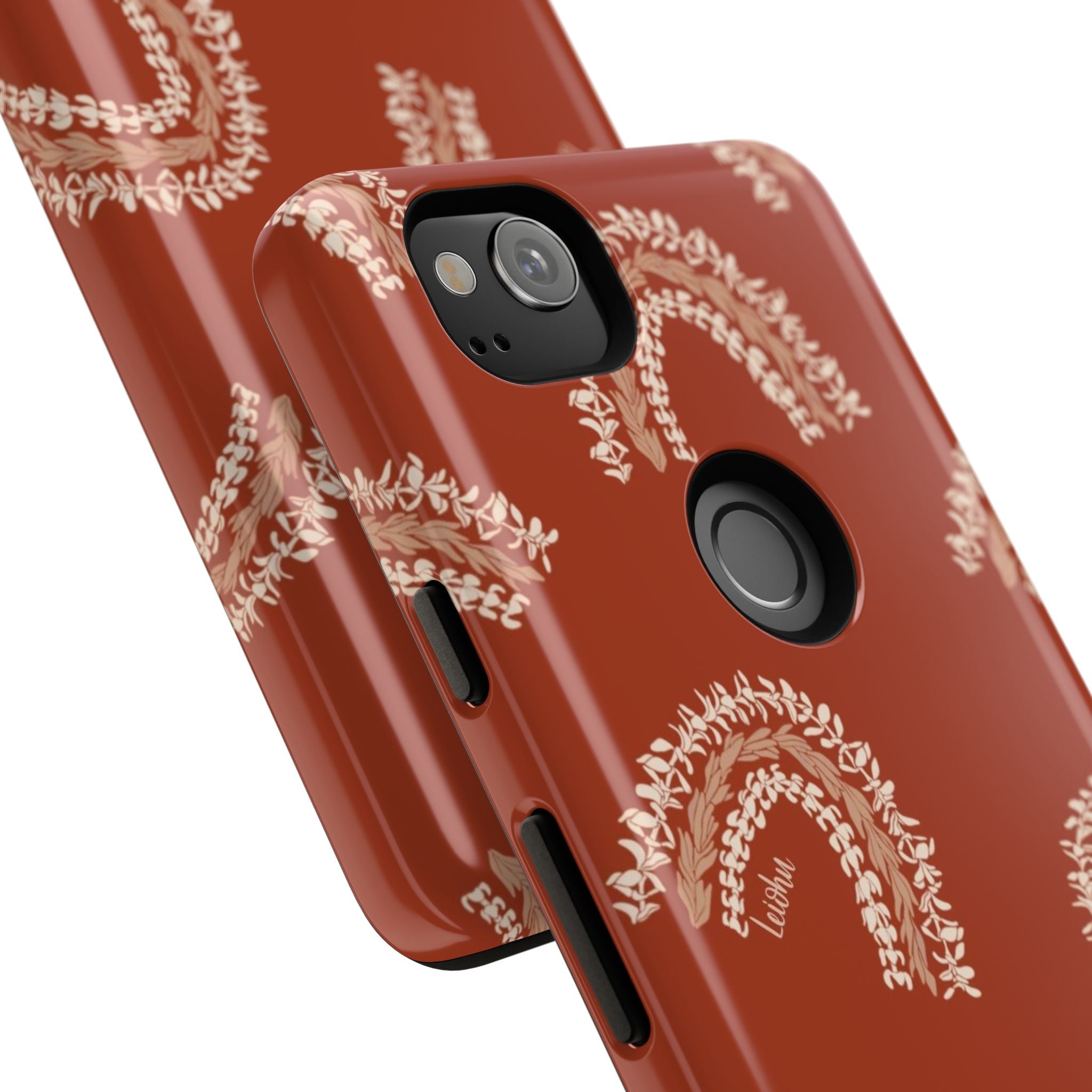 Authentic Hawaiian Ānuenue Lei - Colorful Flower Necklace for Google Pixel Phone Accessories - Perfect for Luau Parties, Graduations, and Hawaiian-Themed Events