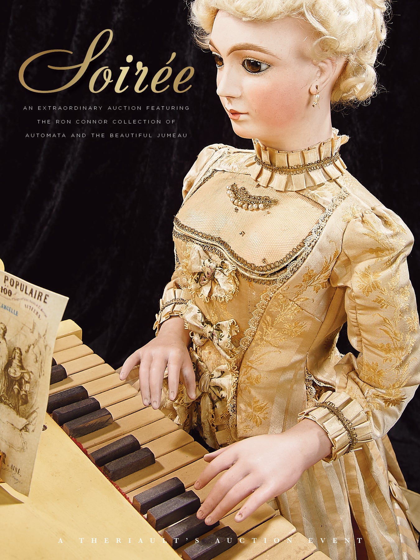 Vintage Soiree Automata & Antique Doll Collection - Rare Auction Catalog for Collectors | Perfect for Home Decor, Gift Ideas & Historical Preservation