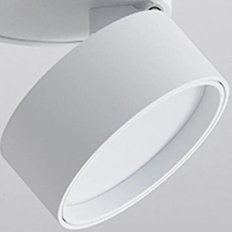 Modern White LED Downlight Flush Mount Ceiling Light - Energy Efficient Dimmable Recessed Lighting for Bedroom, Kitchen, Living Room & Office