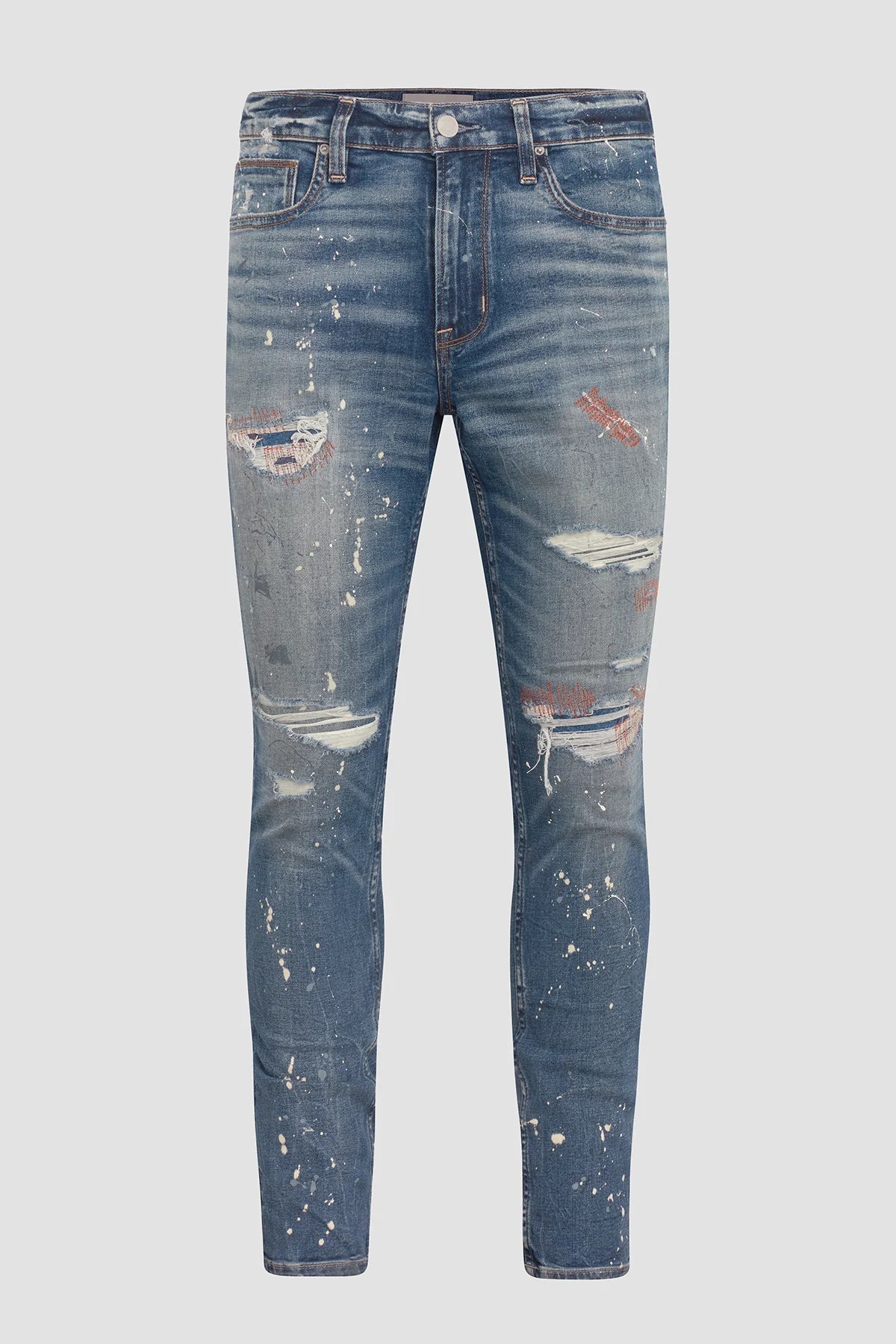 HUDSON Zack Skinny Jeans for Men - Slim Fit Stretch Denim Pants | Perfect for Casual Wear, Night Out & Office Style