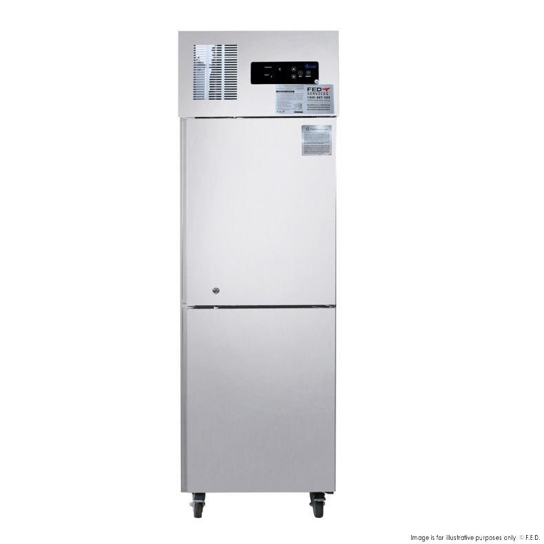 TROPICAL Thermaster SUF500 Stainless Steel Half Door Freezer - 2nds Quality | Perfect for Restaurants, Grocery Stores & Commercial Kitchens