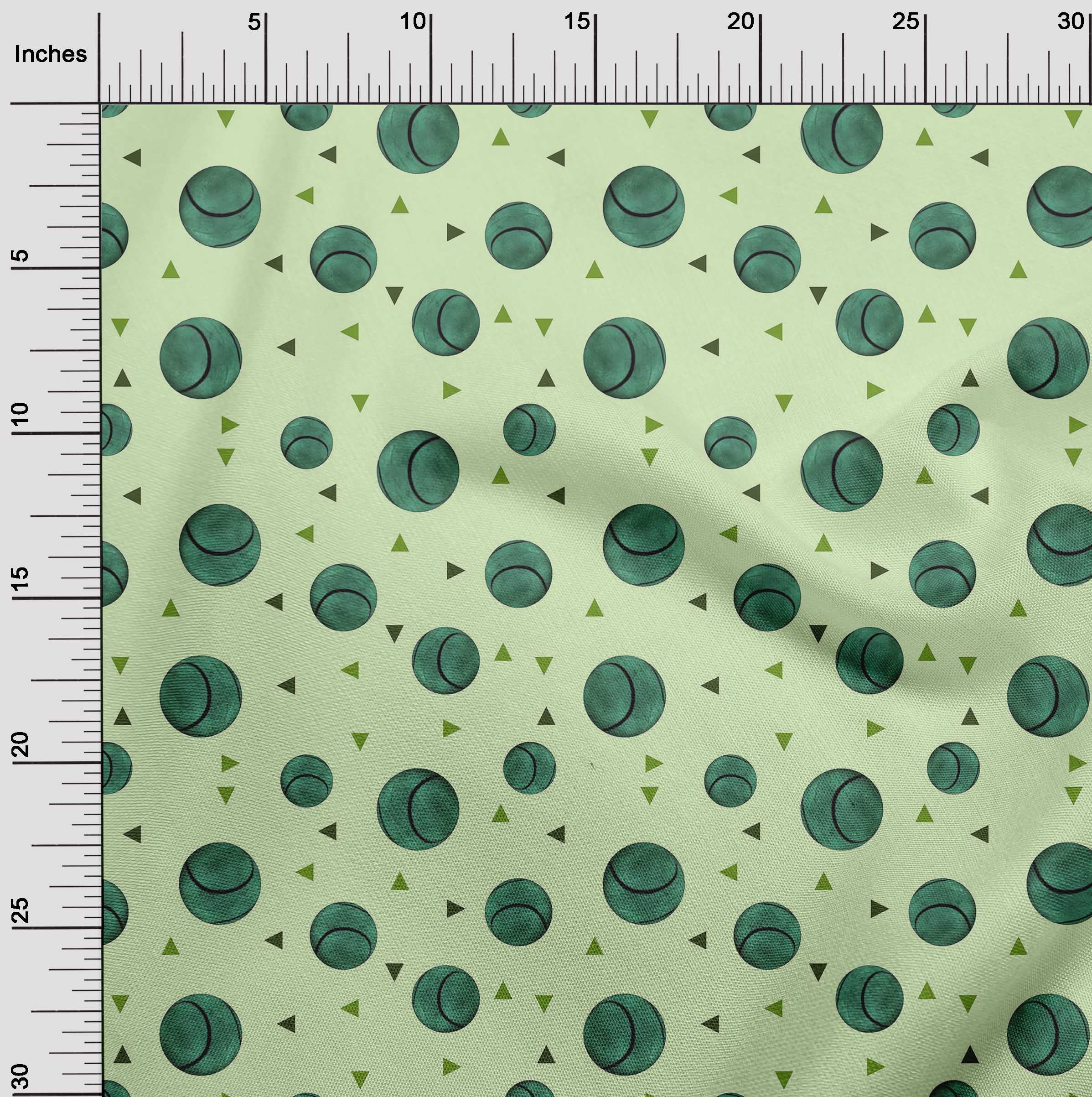 Velvet Mint Fabric for Sports & DIY Clothing - 58 Inch Wide Printed Sewing Fabric by The Yard | Perfect for Athletic Wear, Costumes & Home Decor Projects