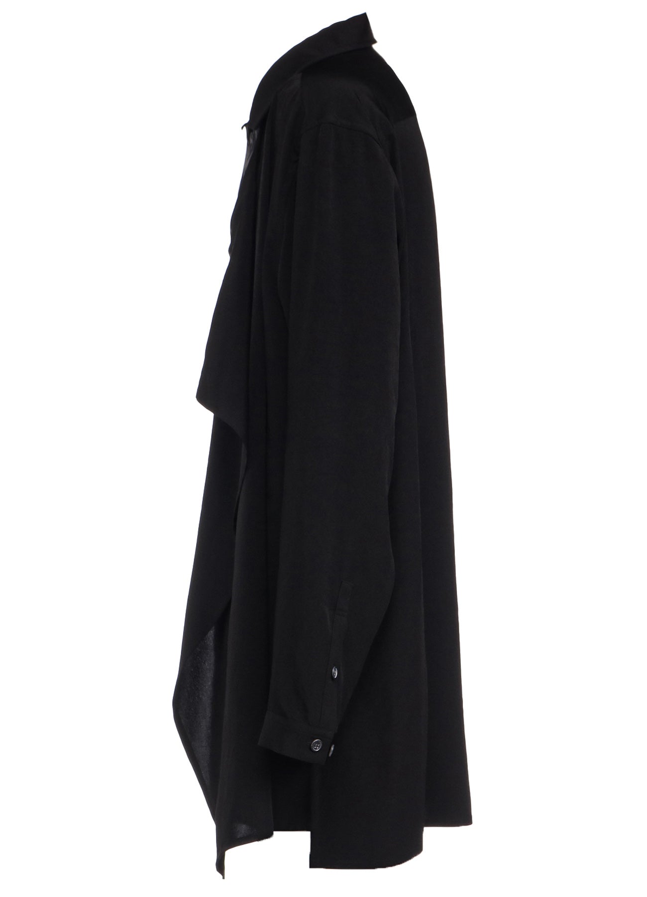 Elegant Crepe de Chine Front Layer Shirt for Women - Lightweight & Flowy Blouse for Casual Wear, Office & Special Occasions