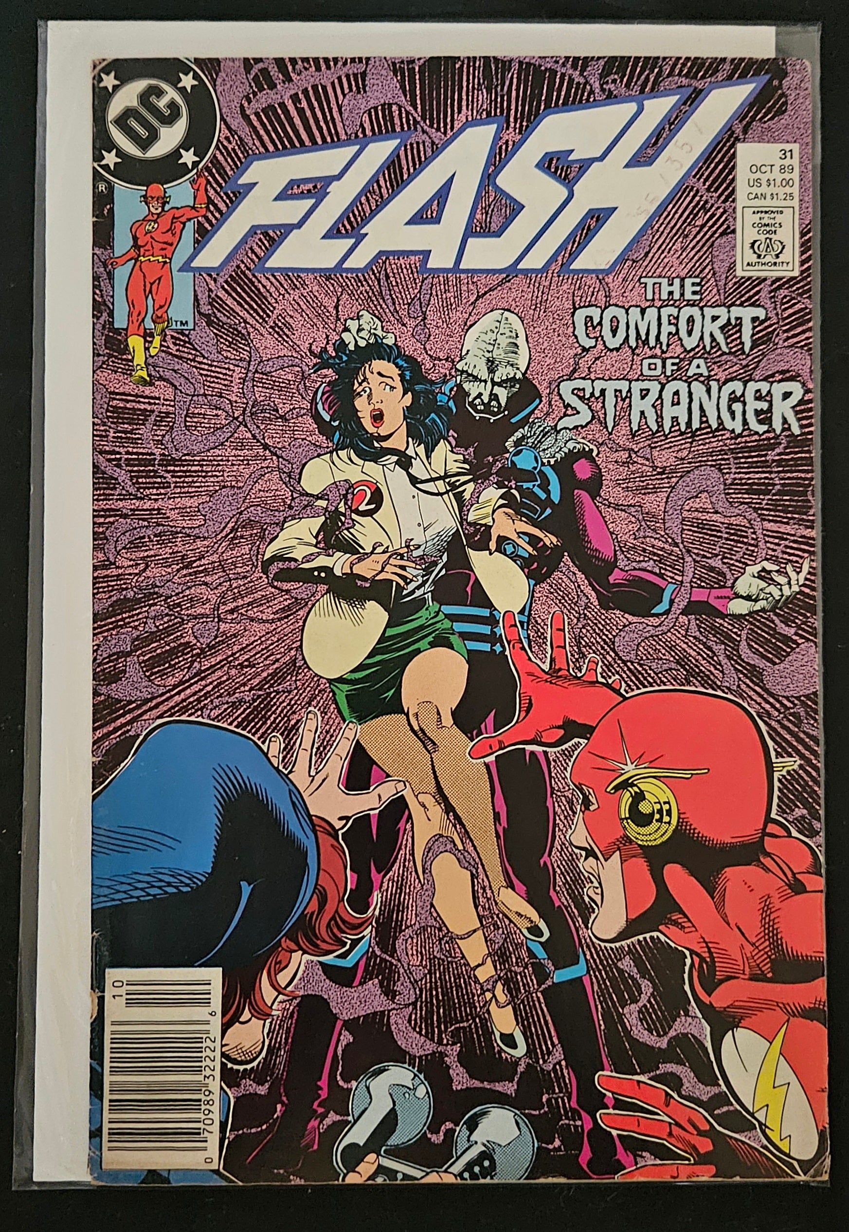 The Flash Vol. 2 #31: The Return of the Golden Age Flash | DC Comics | 1989 Vintage Collectible | Perfect for Comic Book Fans & Collectors
