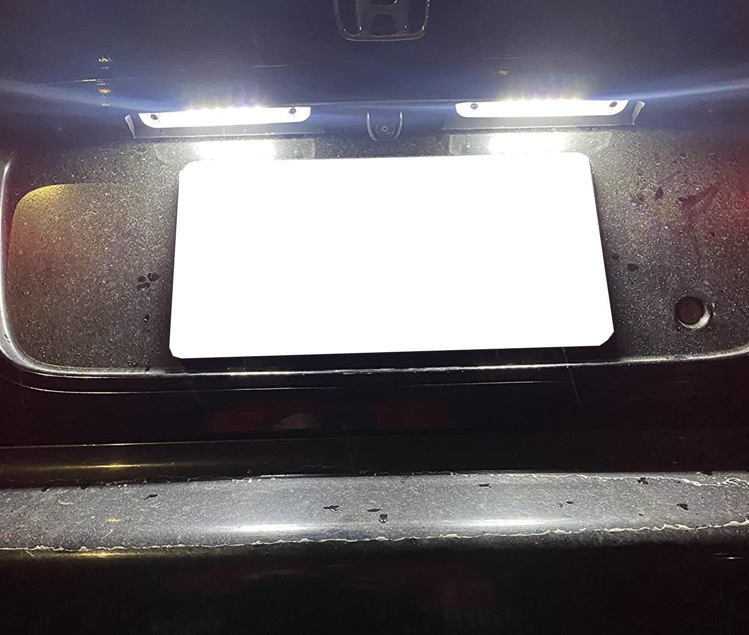 3W 18 SMD LED License Plate Lights for Honda Civic 1992-1995 & Prelude 1992-1996 - Bright White Super Bright LED Bulbs for Car License Plate Illumination, Easy Installation, Durable & Waterproof - Perfect for Night Driving and Enhanced Vehicle Appearance