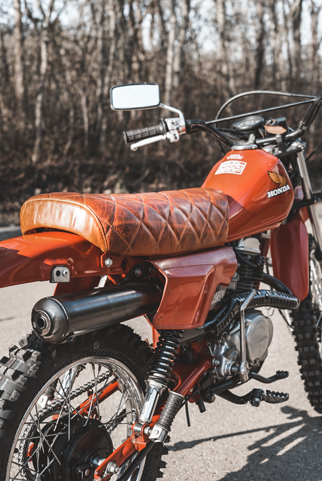 Premium Motorcycle Seat Reupholstery Kit - High-Quality Vinyl Replacement Cover for Harley, Honda, Yamaha - DIY Comfort Upgrade for Long Rides & Custom Bike Styling