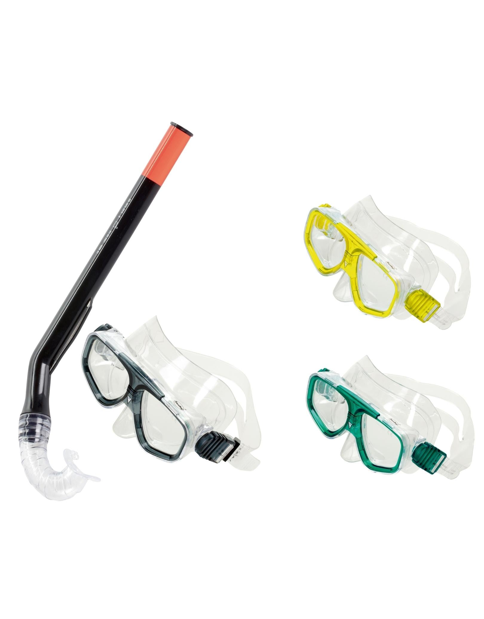 Kids Snorkel Set for Diving - Junior Snorkeling Gear with Mask & Fins - Perfect for Pool, Beach & Ocean Swimming Adventures
