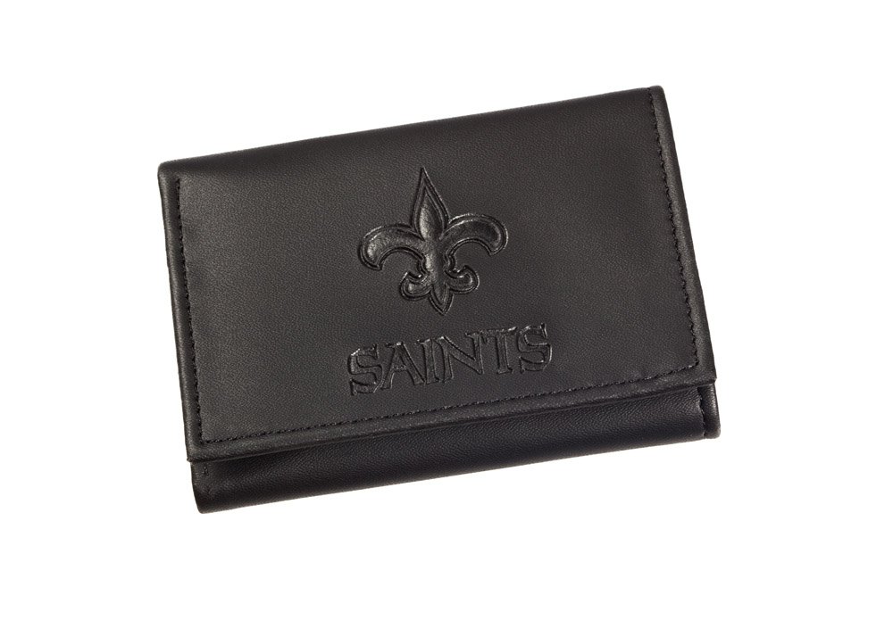NFL Tri-Fold Wallet for Men - Team Sports America Official Licensed Leather Wallet - Perfect for Football Games, Travel & Everyday Use