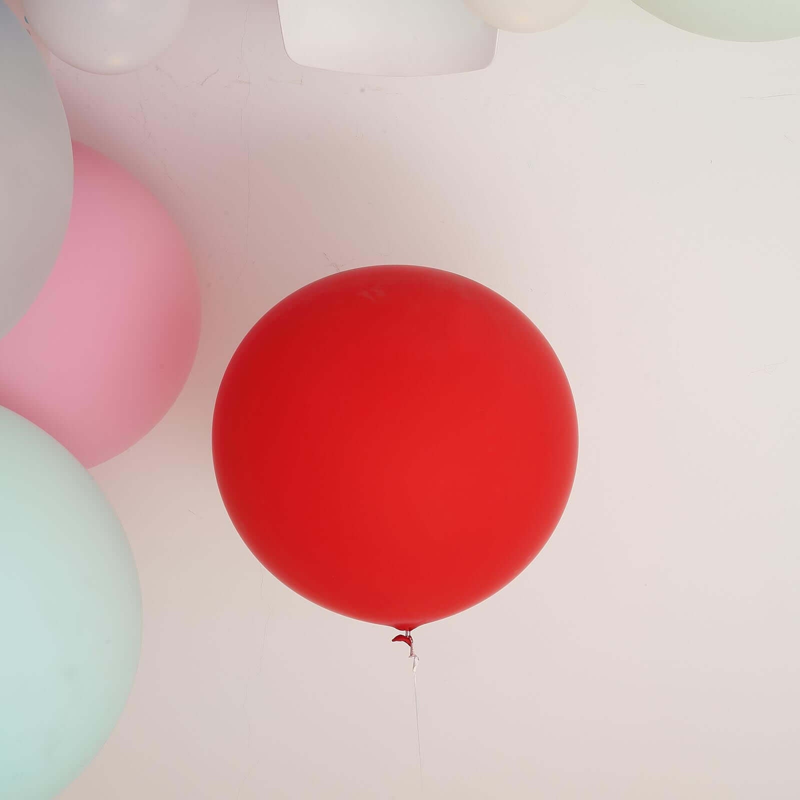 2 Pack 32 Large Matte Red Helium or Air Premium Latex Balloons - Perfect for Birthday Parties, Weddings, Baby Showers & Special Events