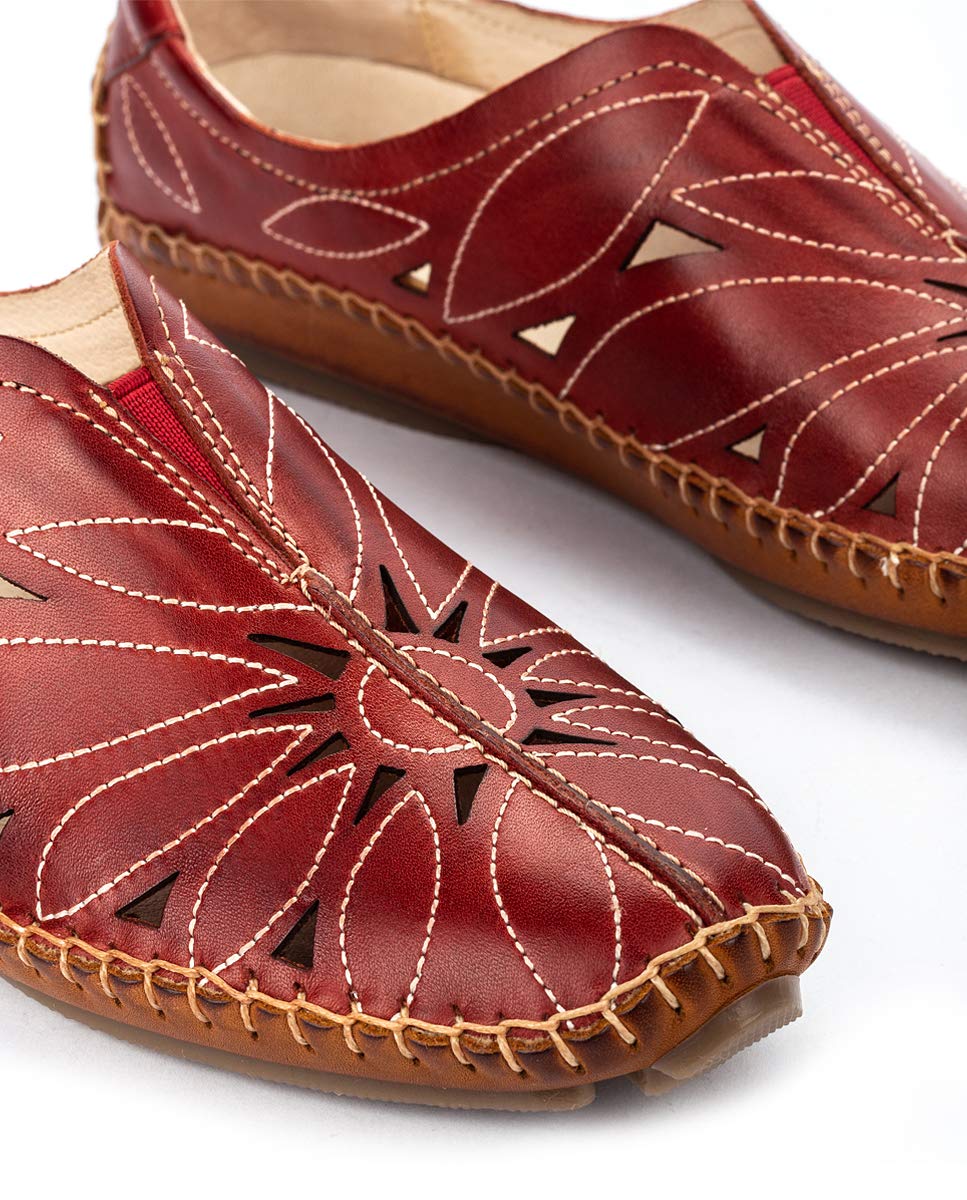 PIKOLINOS Women's Leather Loafers - Comfortable Slip-On Jerez Style for Casual & Office Wear