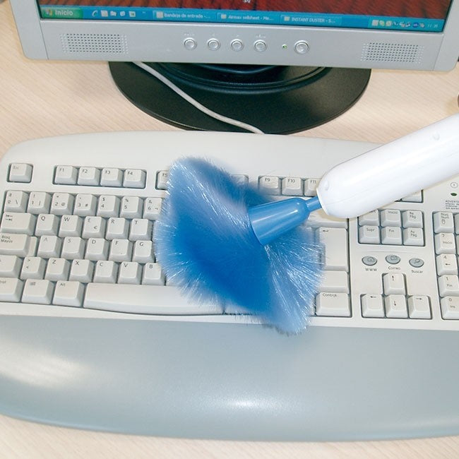 Instant Duster Pro - Electric Air Duster for Electronics, Keyboard & Computer Cleaning - Perfect for Home, Office & Gaming Setup Maintenance