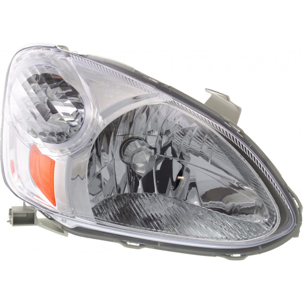2003-2005 Toyota ECHO Passenger Side Headlight Assembly with Bulbs - Compatible with TO2519102 | CarLights360 - Perfect for Night Driving & Vehicle Restoration Projects