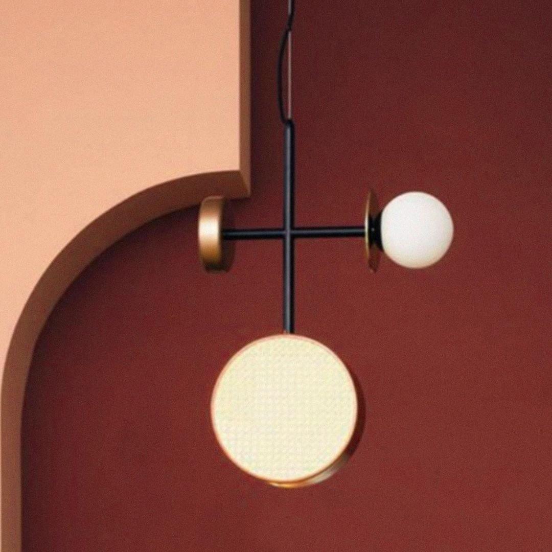 Monaco Suspension Light - Modern Ceiling Pendant Lighting Fixture for Dining Room, Kitchen, or Living Room Decor