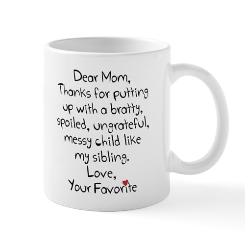 White - The Favorite Child Mugs