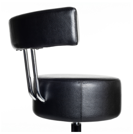 Belava Adjustable Nail Technician Stool with Backrest - Ergonomic Salon Stool for Manicurists, Pedicures & Beauty Professionals - Perfect for Nail Salons, Spa Stations & Home Beauty Setup