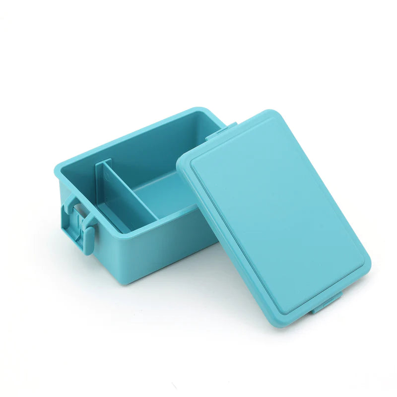 Large Freezable Airtight Food Storage Container with Lid - Teal Color - Perfect for Meal Prep, Leftovers & Freezer Organization