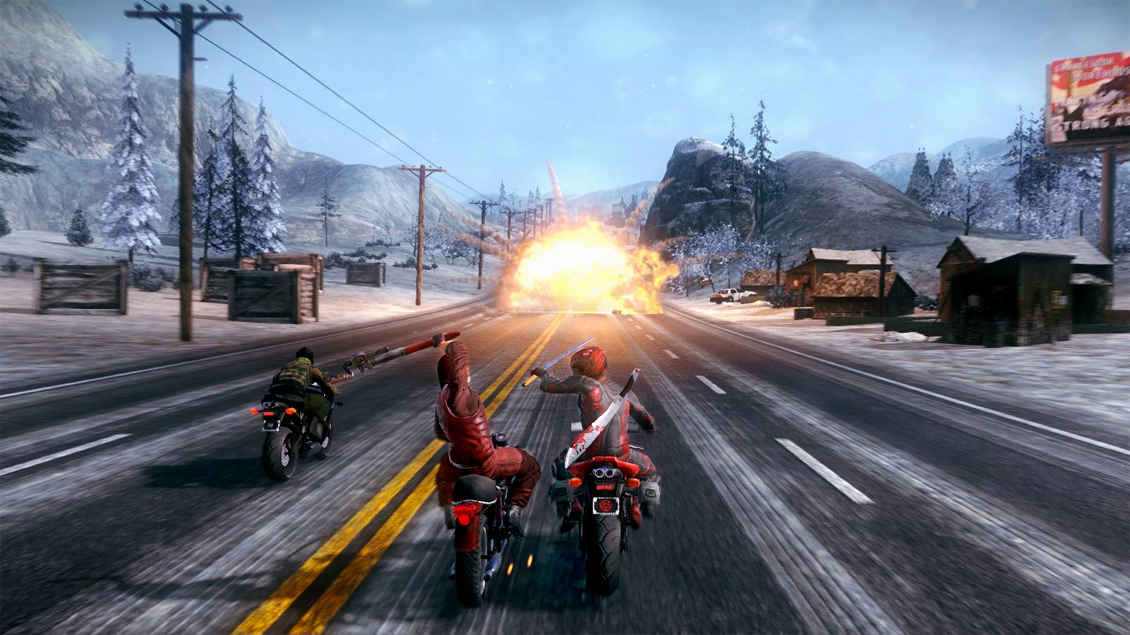 Road Redemption - Action Racing Game for PS4 | Intense Motorcycle Combat & High-Speed Racing | Perfect for Multiplayer Gaming Nights & Thrill Seekers