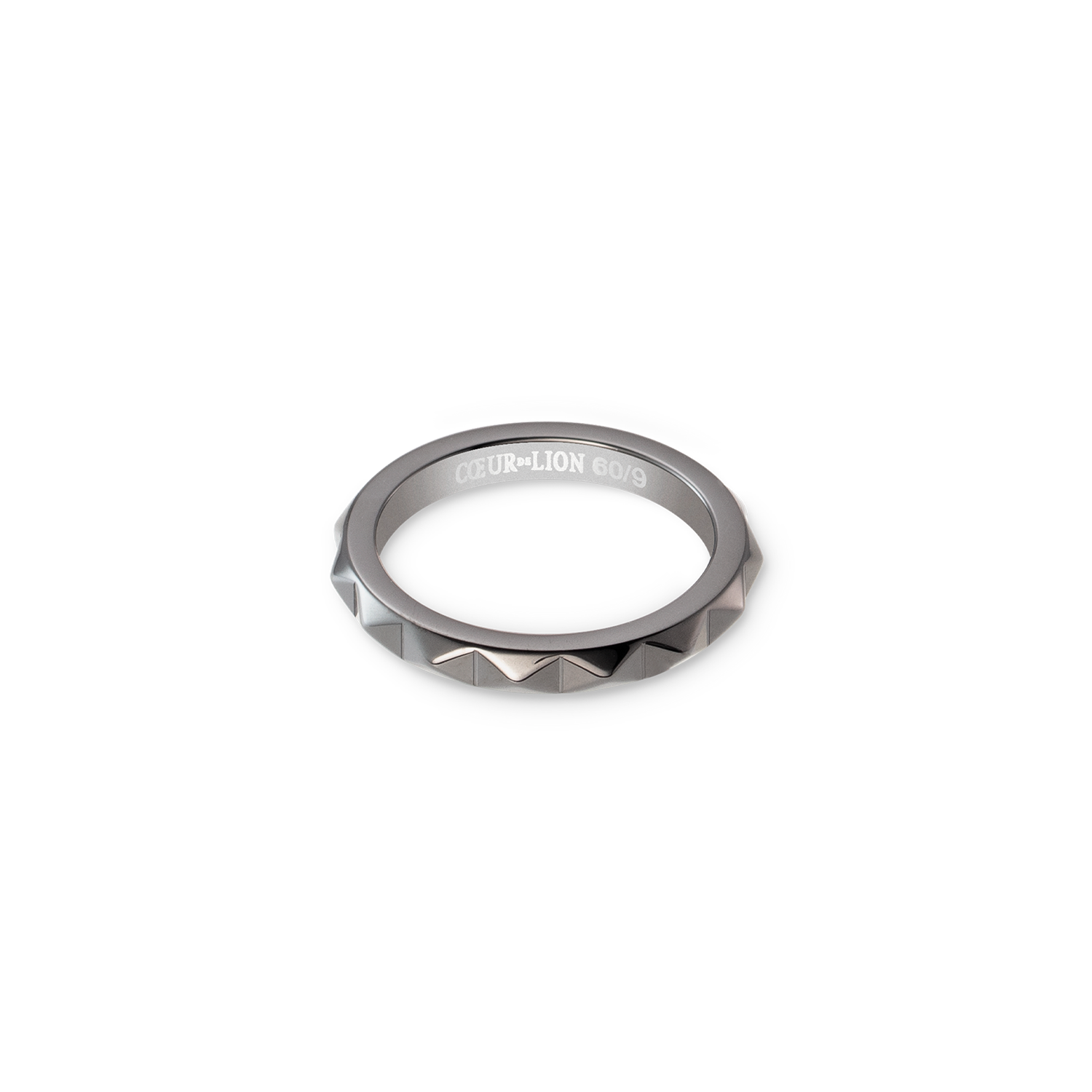 Premium Ring Spikes in Anthracite - Stylish and Durable Jewelry for Punk, Gothic, and Alternative Fashion